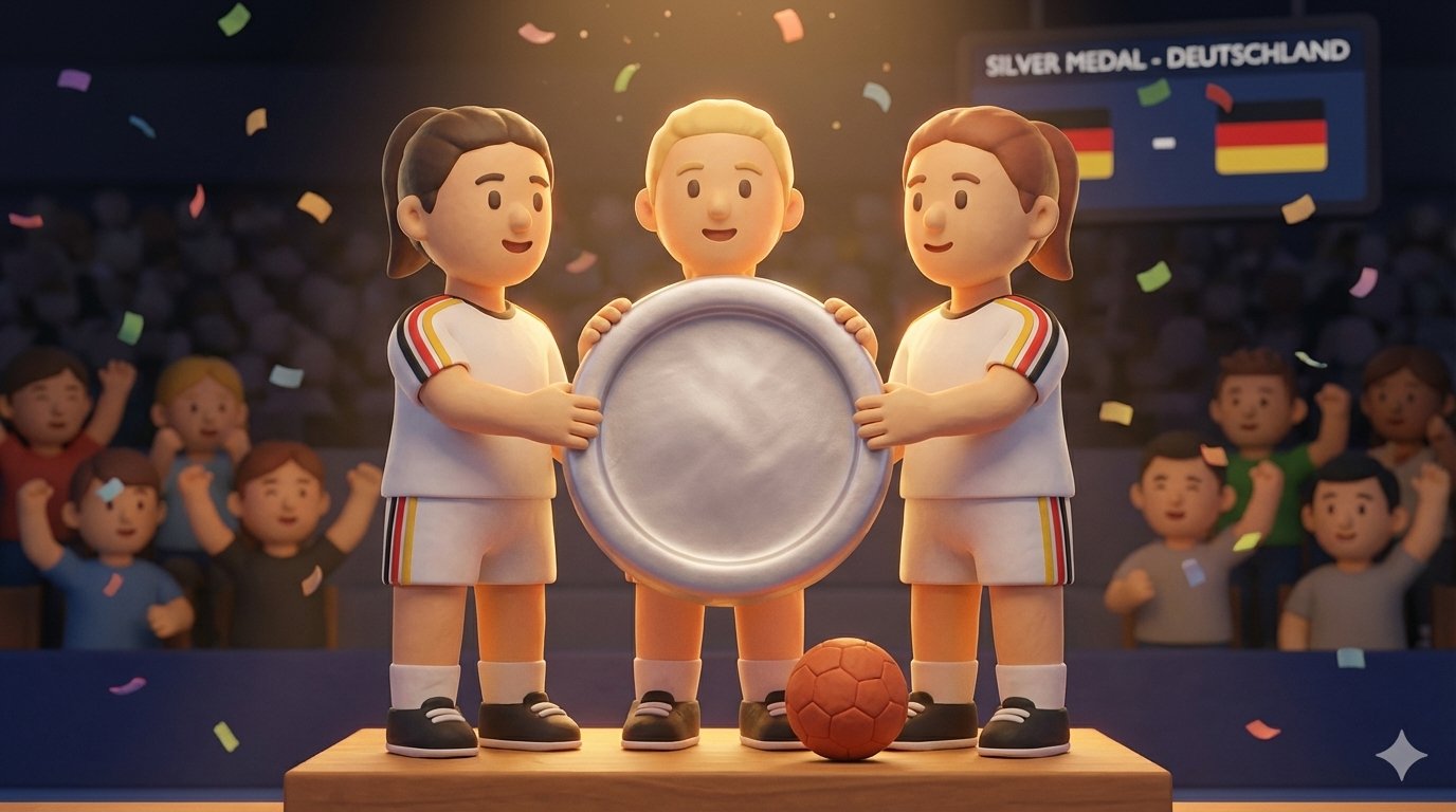 Handball Silver Medal