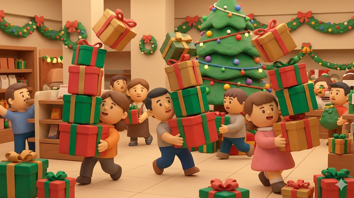 Holiday Shopping Rush