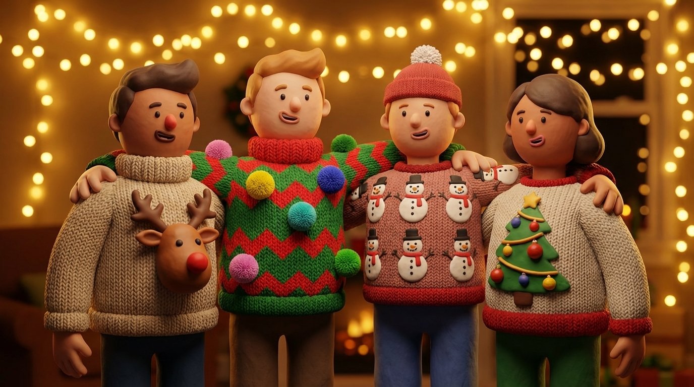 Fiesta de Suéteres Feos