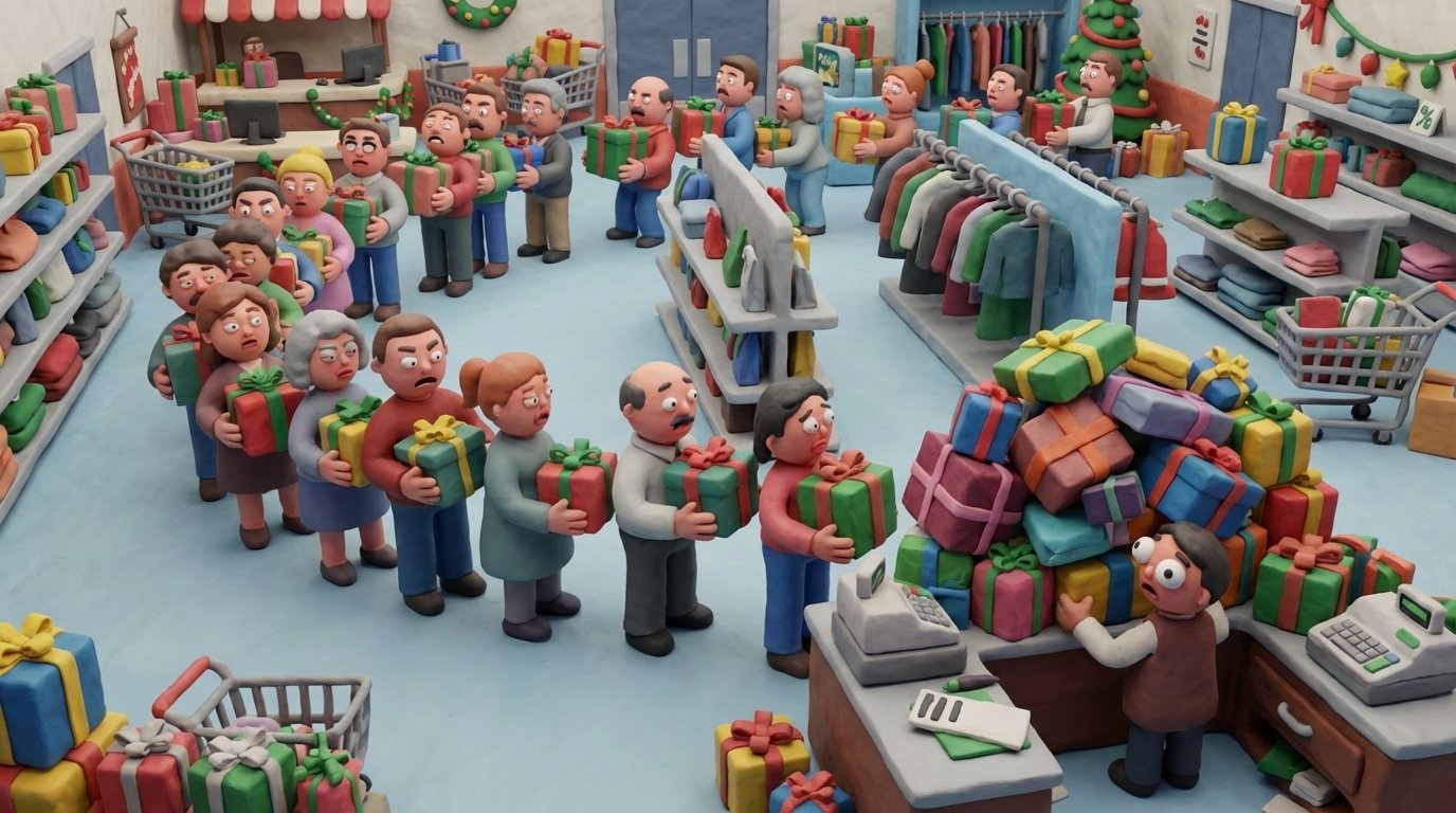 Devoluciones de después de las fiestas