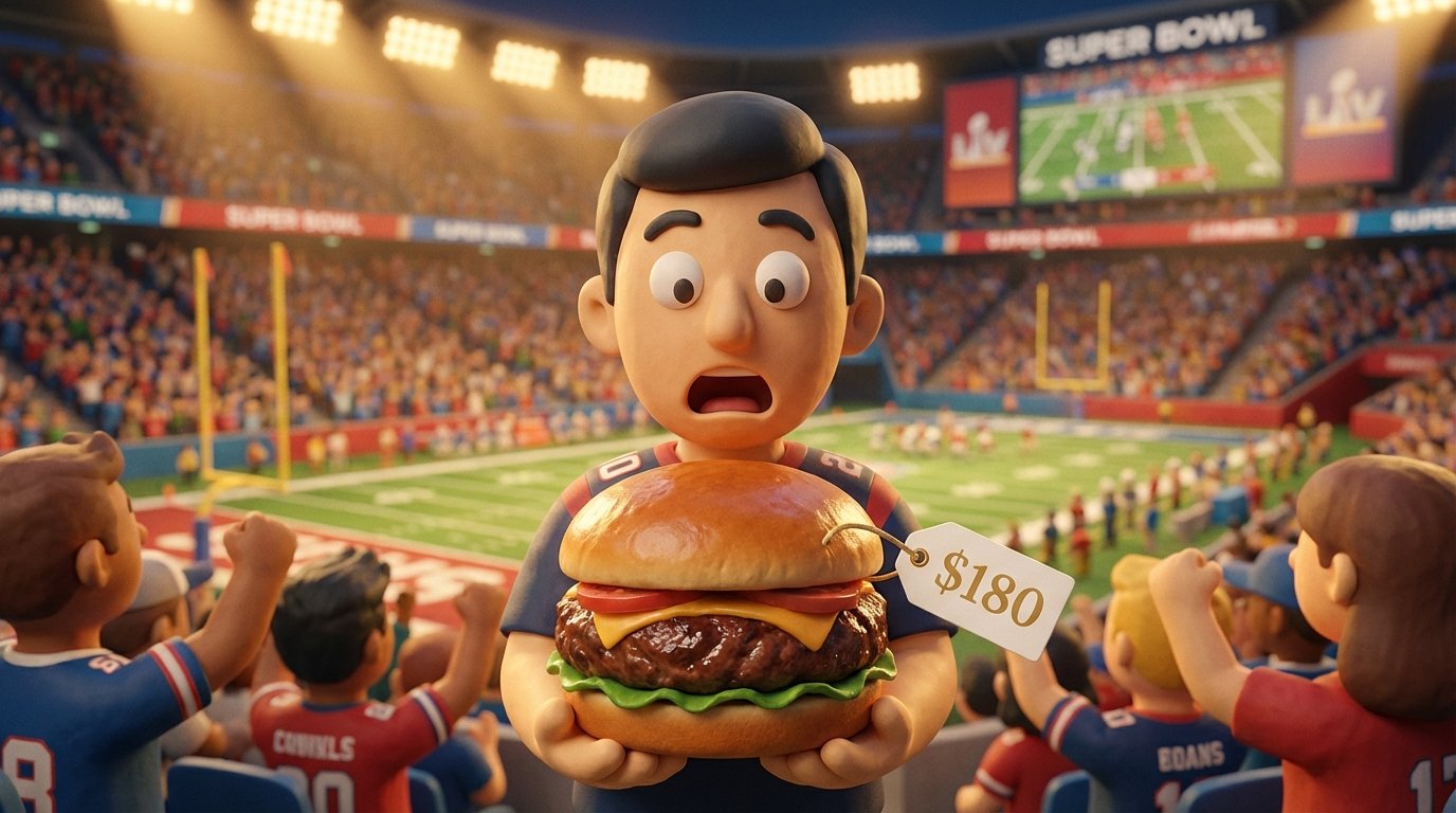 Precios de la comida del Super Bowl