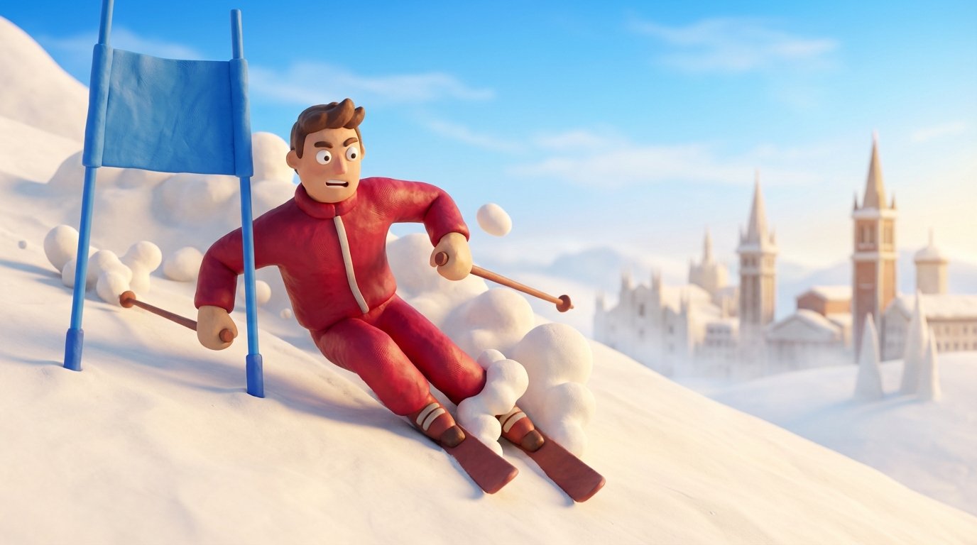 Winter Olympics Slalom