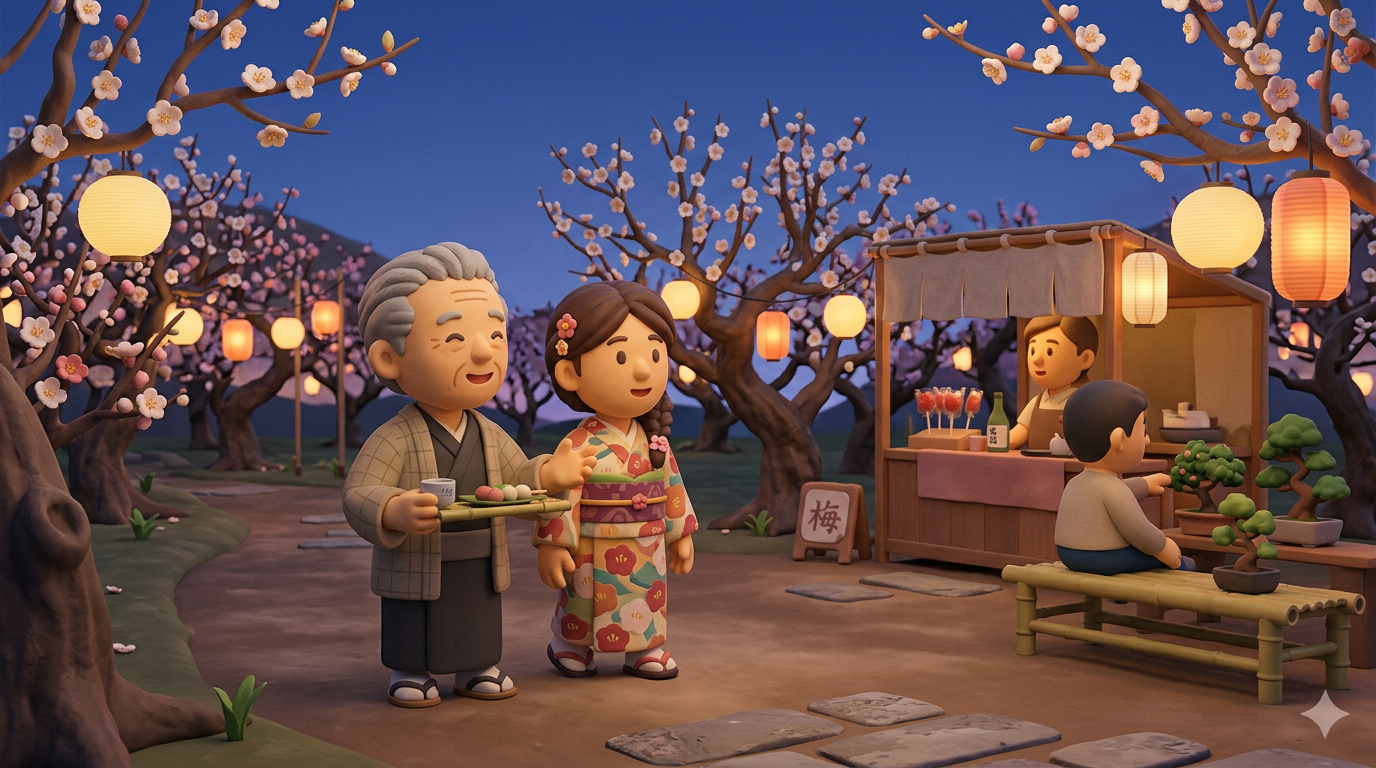 早春の梅まつり