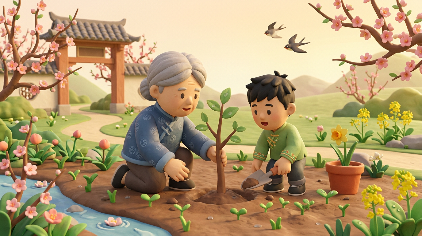 万物复苏的中国春天