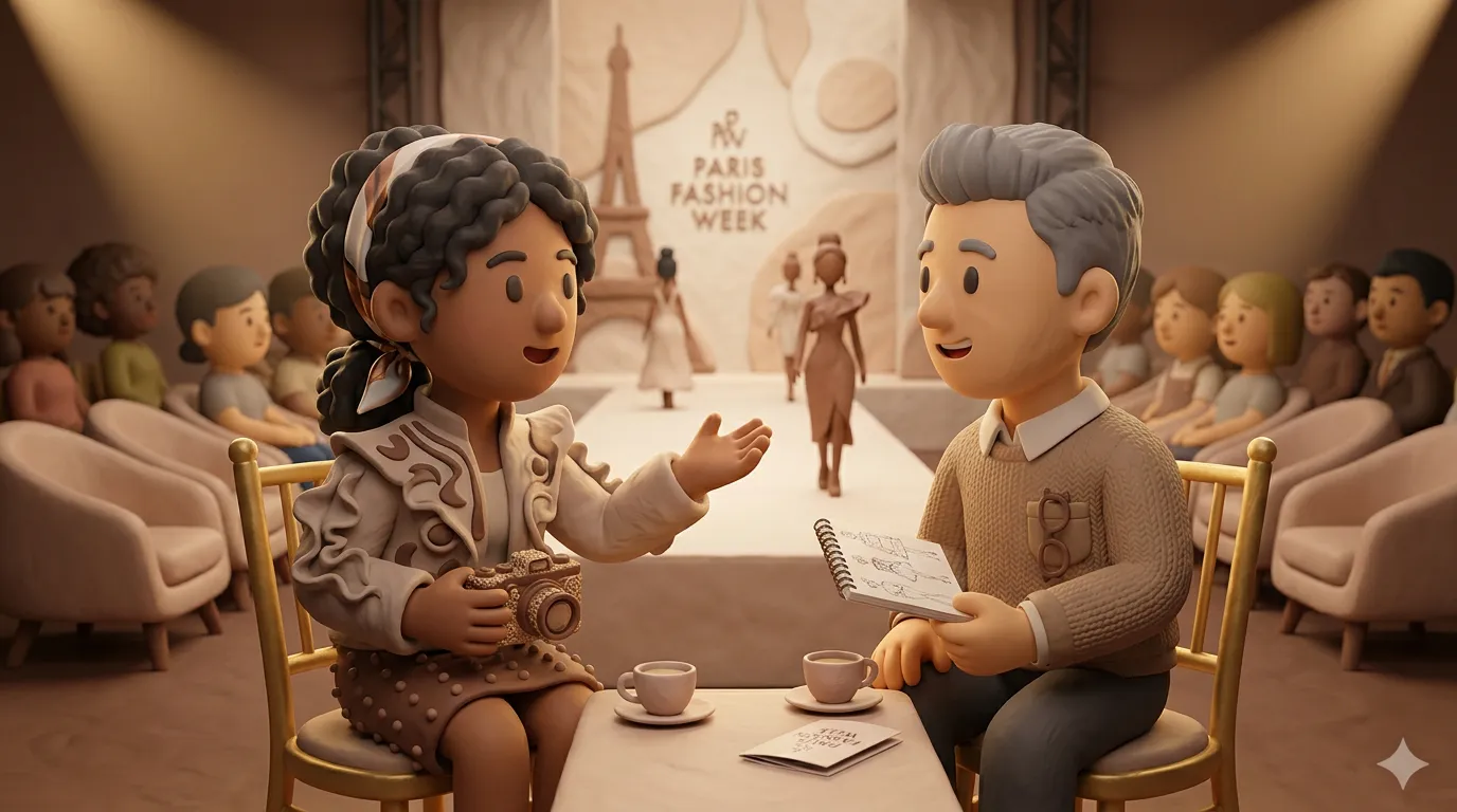 Paris Fashion Week conversation