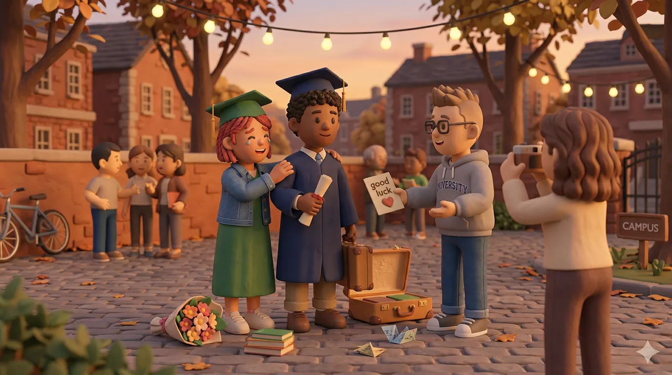 Graduation season farewells