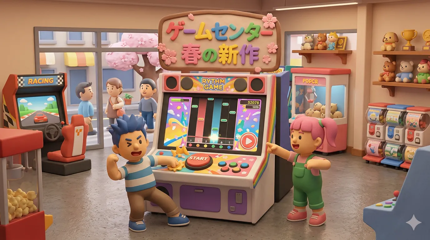 ゲームセンター春の新作