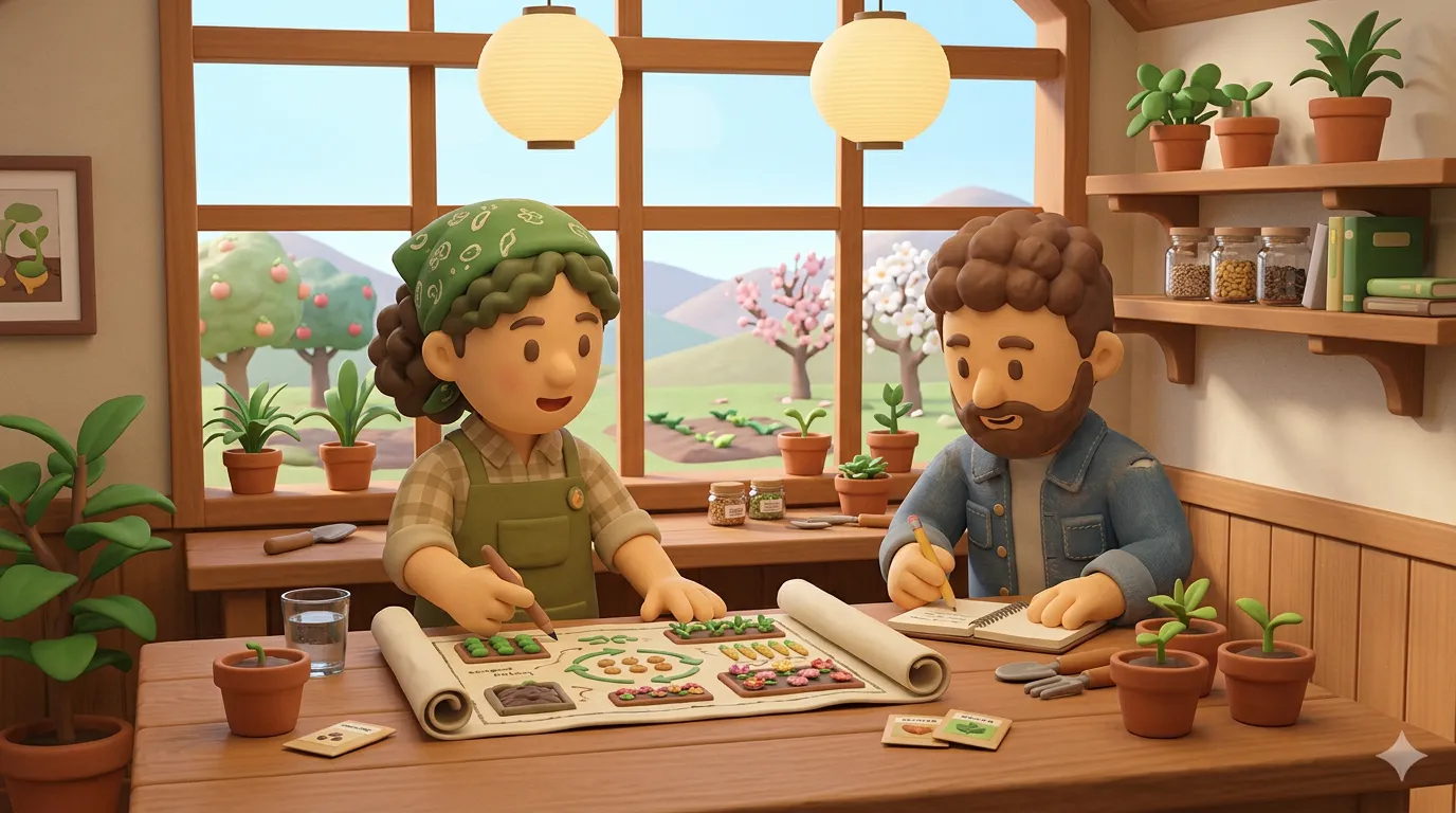 一年之计在于春 — Spring Planning Proverb