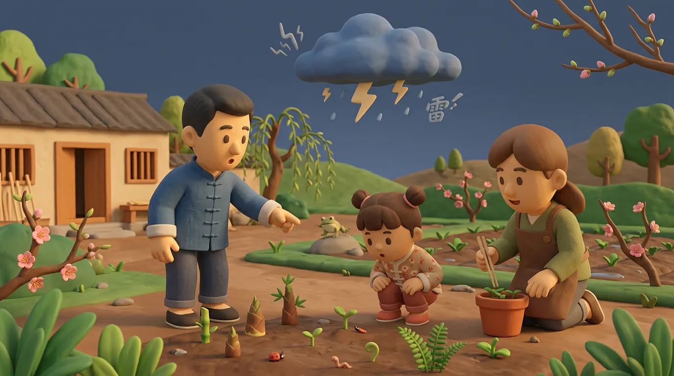 惊蛰节气：春雷唤醒万物