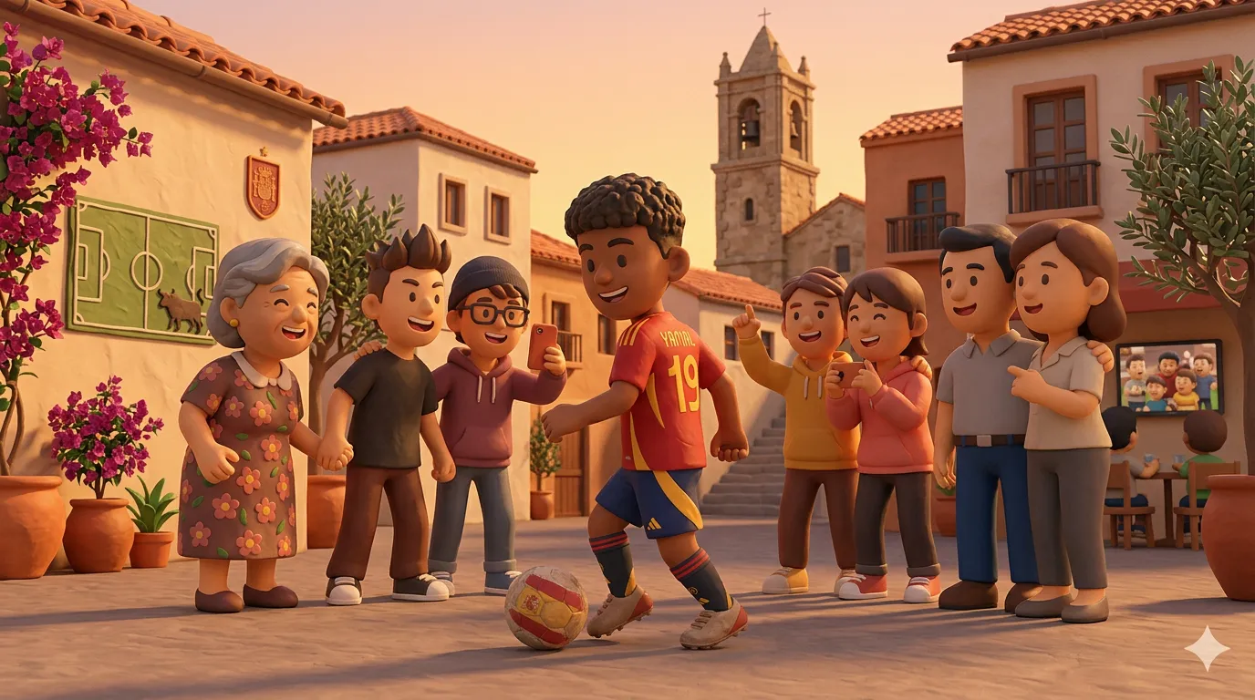 Lamine Yamal inspira a España