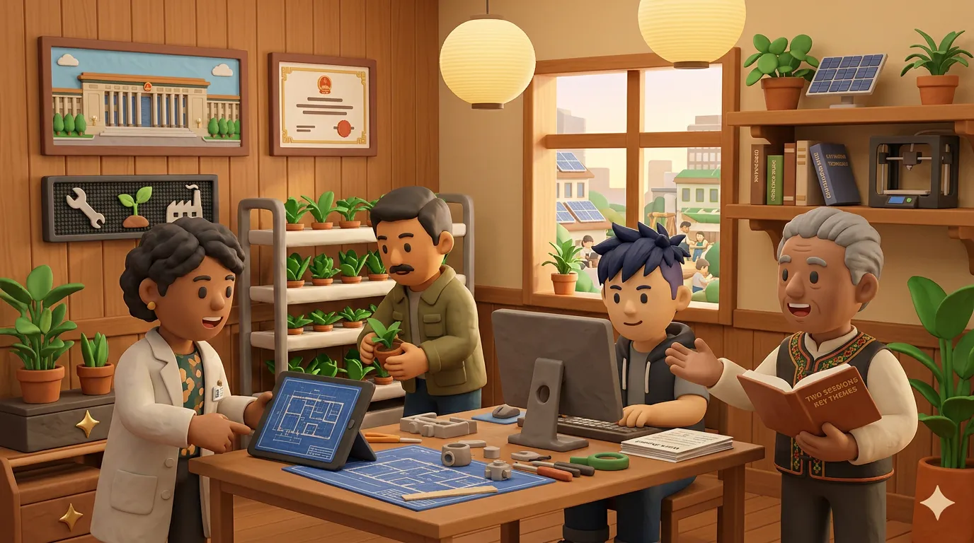 两会精神激励奋斗