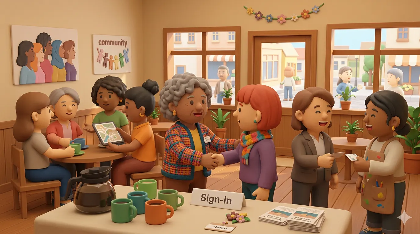 Women's Day community networking