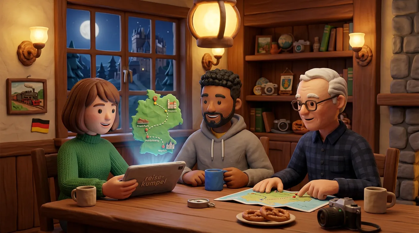 AI-assisted travel planning in Germany