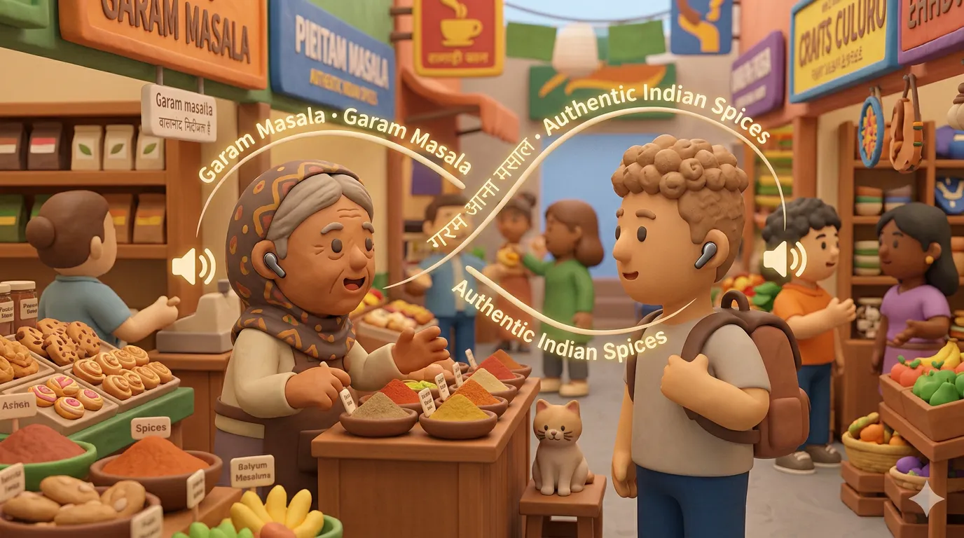 Real-time translation in daily life