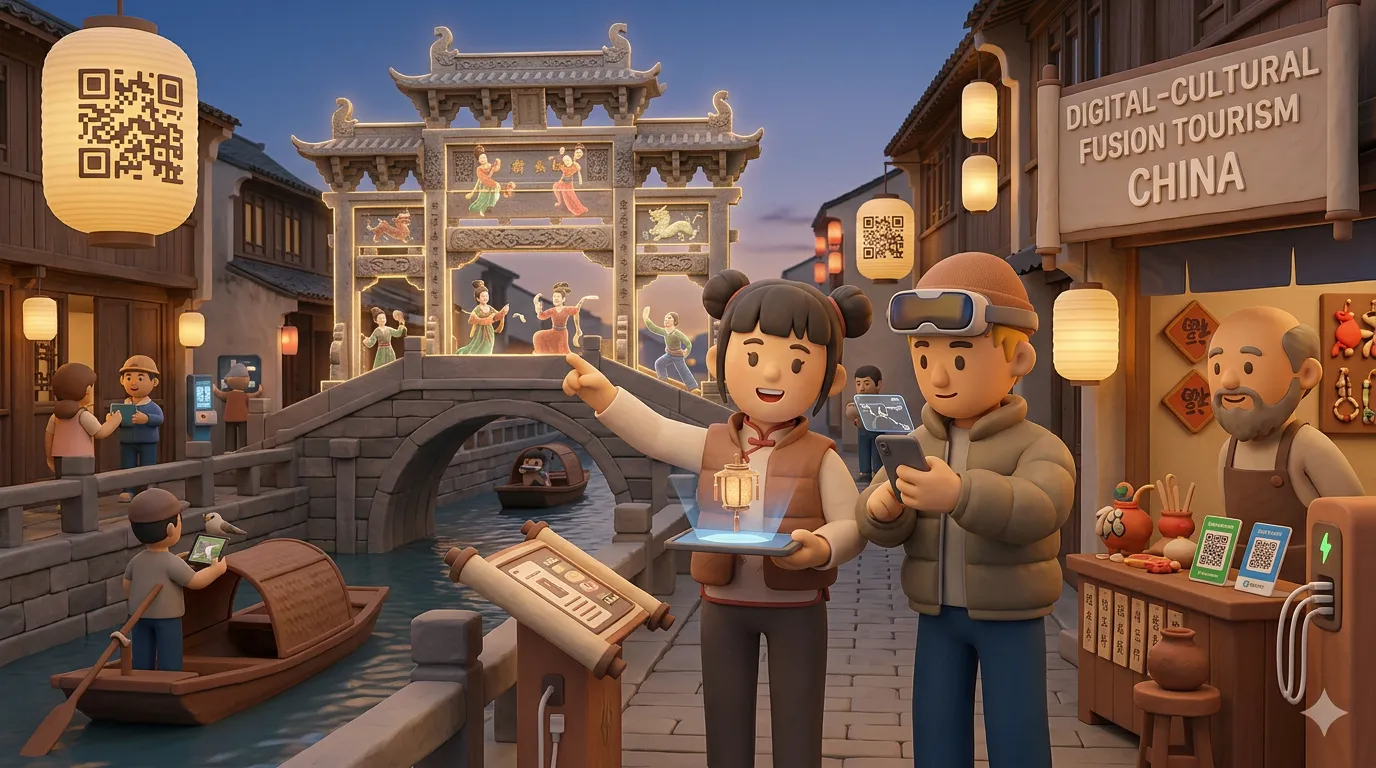 Digital-cultural fusion tourism in China