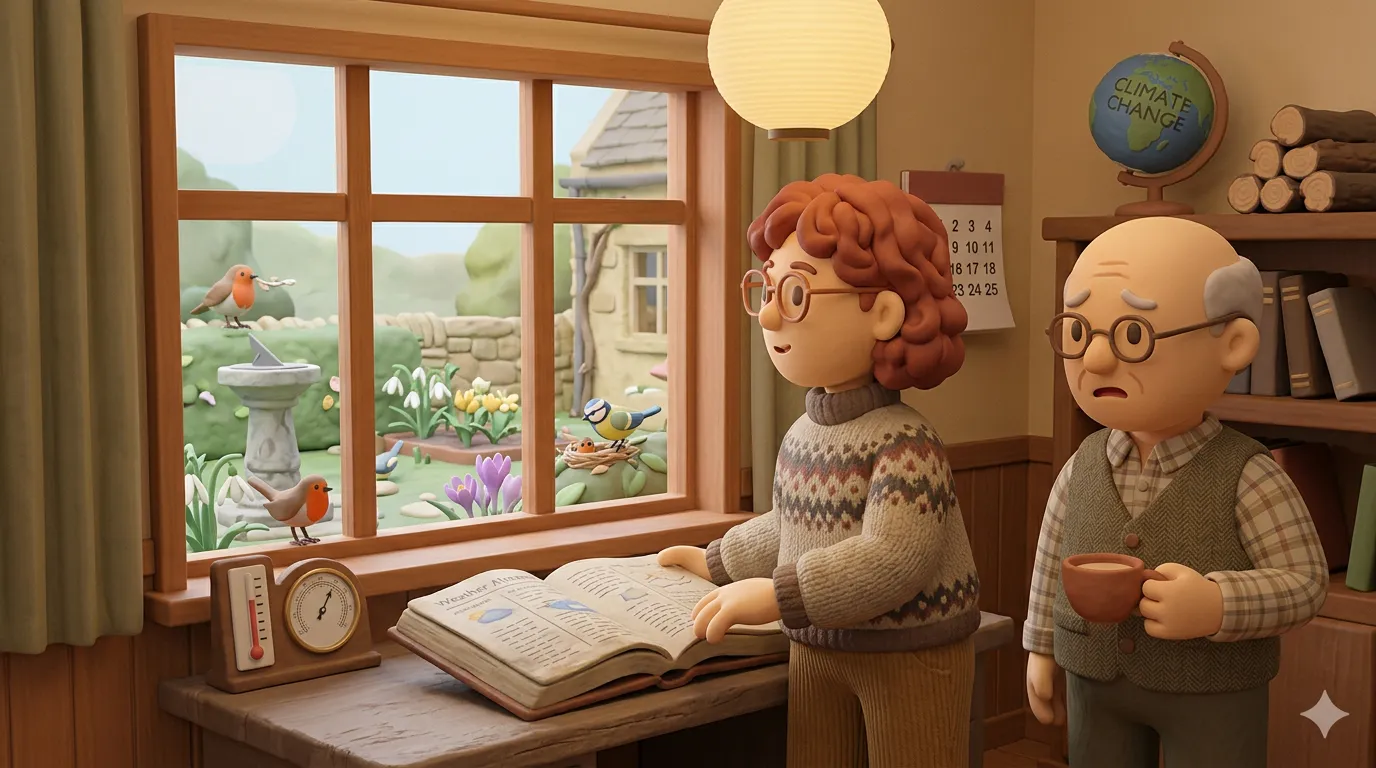 UK spring arriving earlier due to climate change