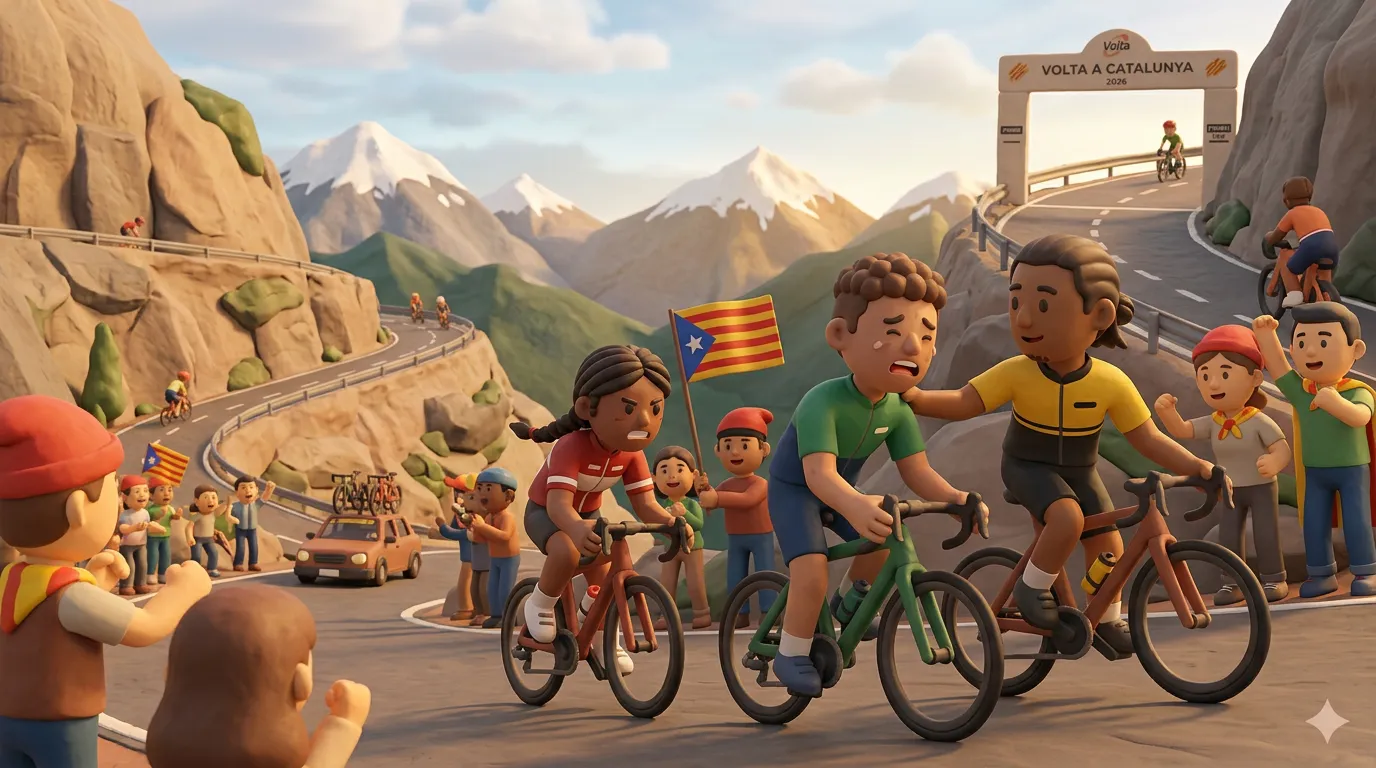 Volta a Catalunya 2026 — Esfuerzo y superación