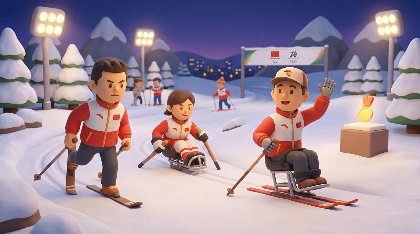 米兰冬残奥会2026 — 永不放弃的中国精神