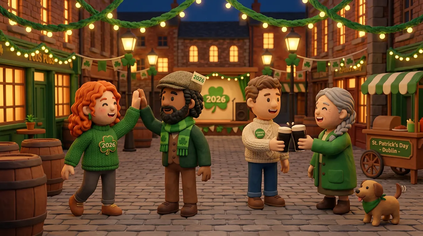 St. Patrick's Day 2026 — Social greetings and celebration