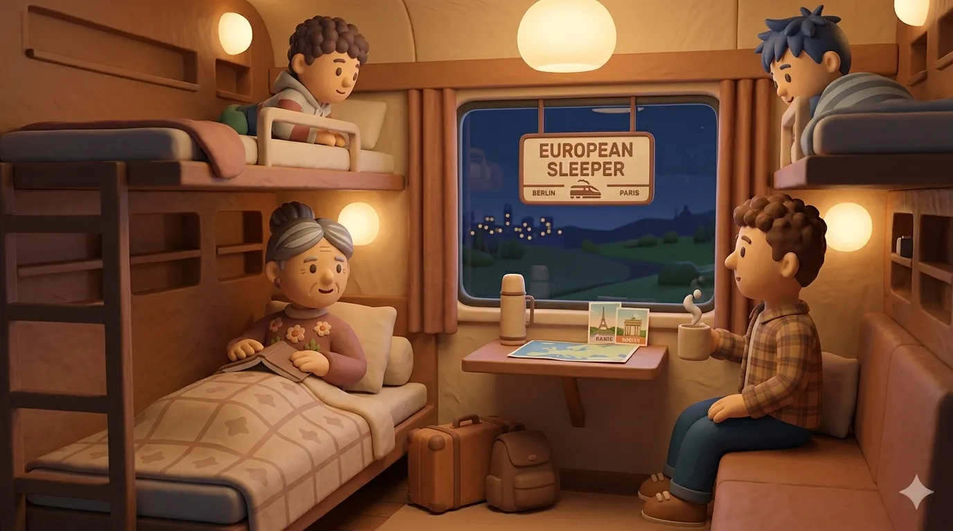 Neuer Nachtzug Berlin–Paris von European Sleeper