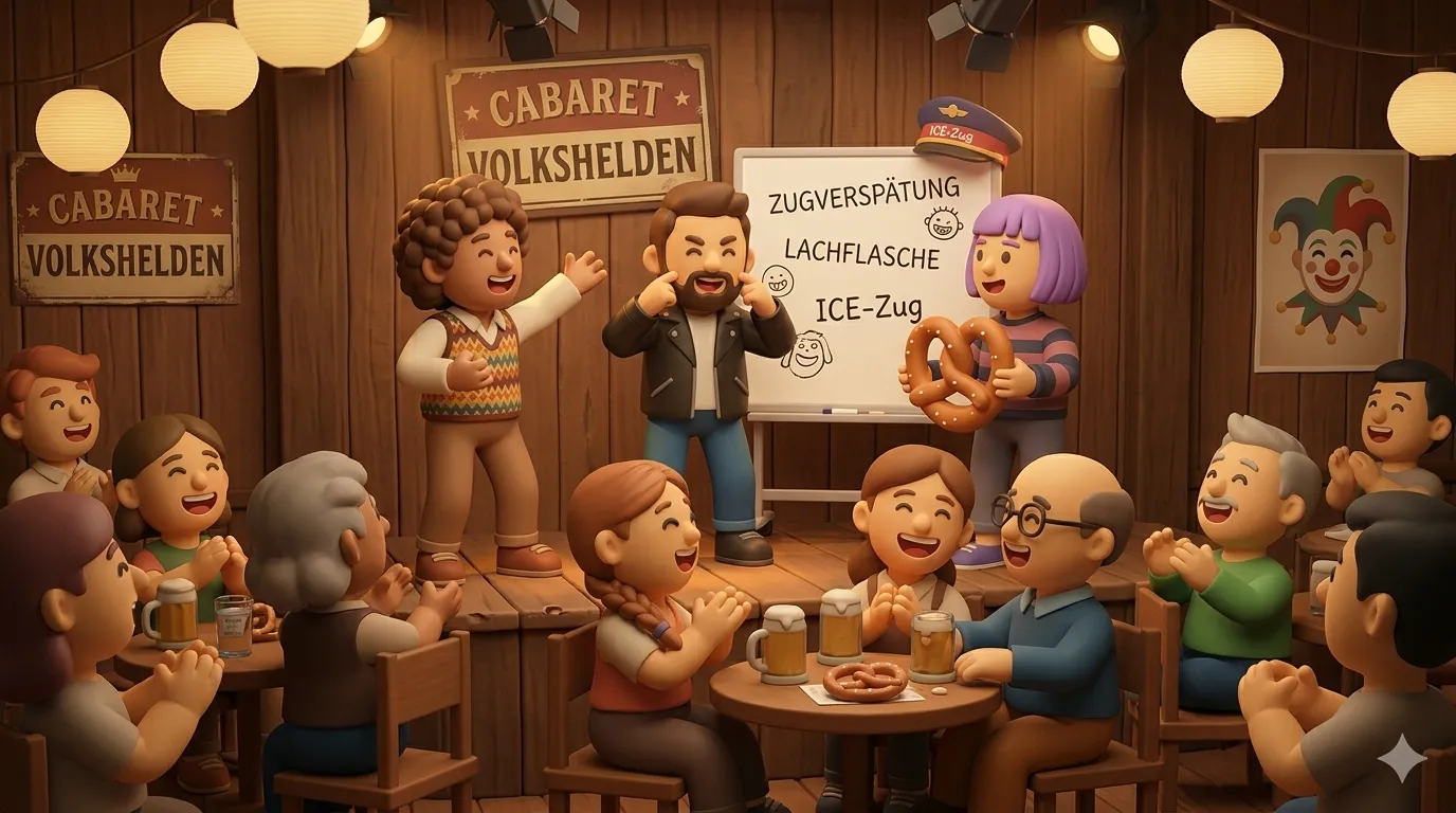 Comedy shows and improv theater boom in Germany