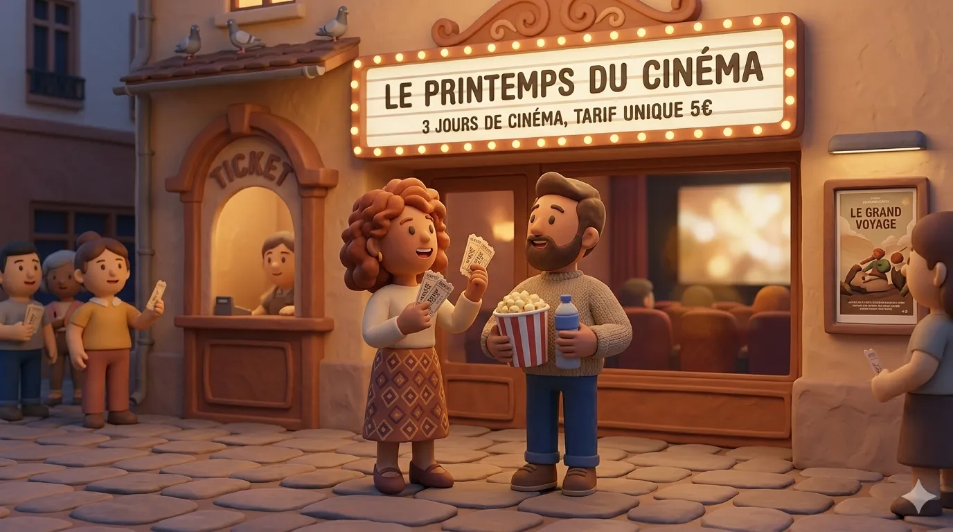 Le Printemps du Cinéma — cheap movie weekend in France