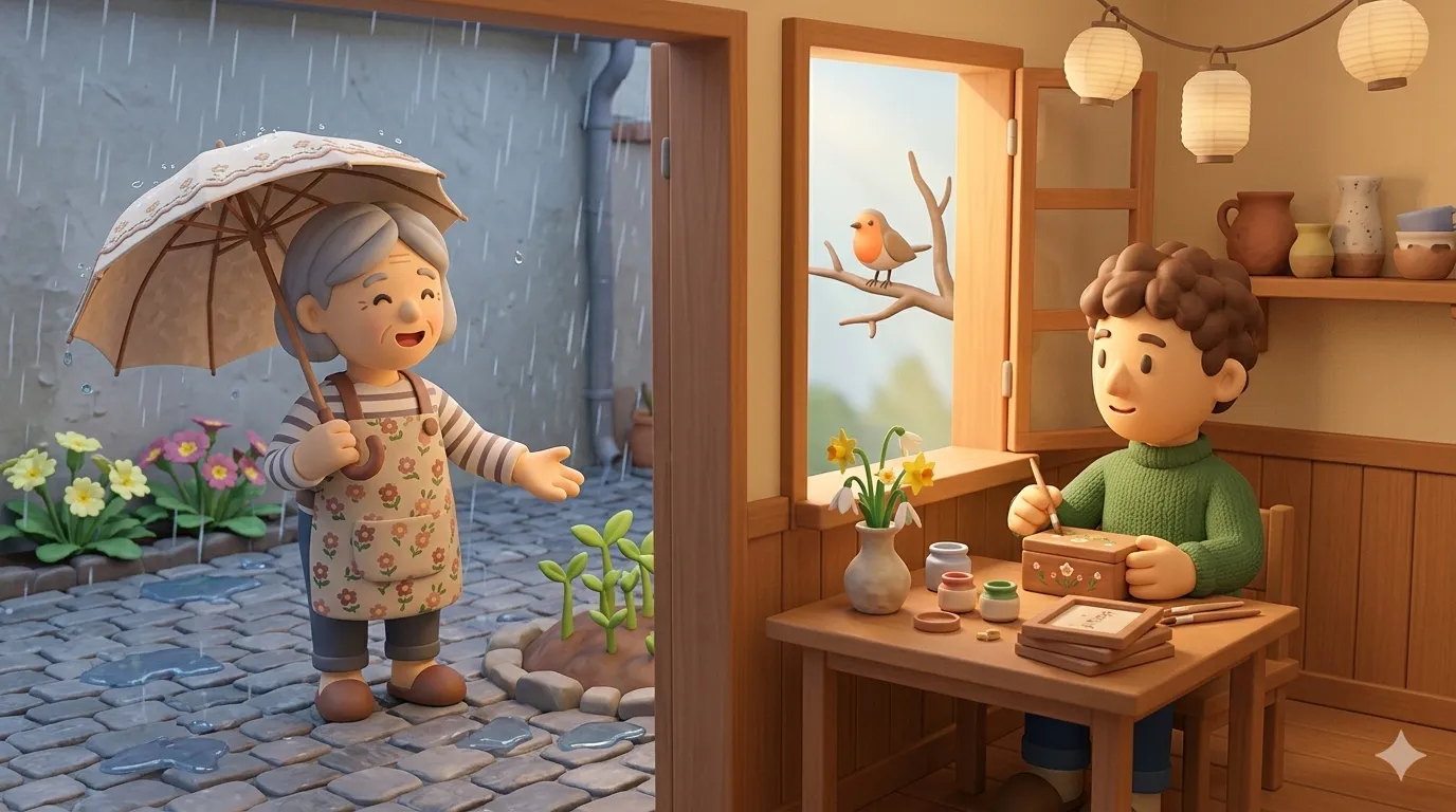 Proverbe saisonnier français sur mars et le printemps