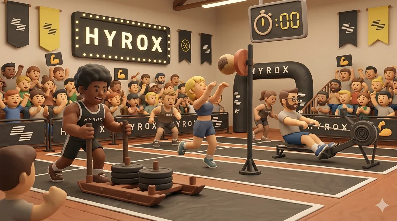 HYROX — Deutschlands größter Fitness-Trend 2026