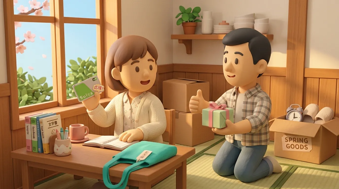 新生活スタートに向けた春の準備と応援