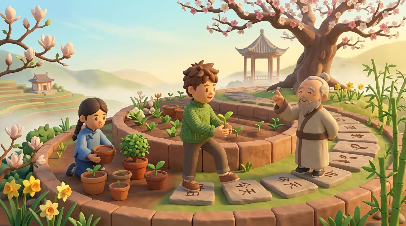 每天进步一点点——中国春季励志哲学