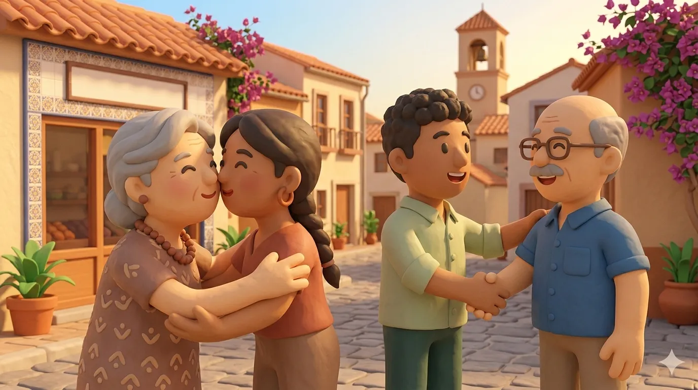 El Arte del Saludo Español