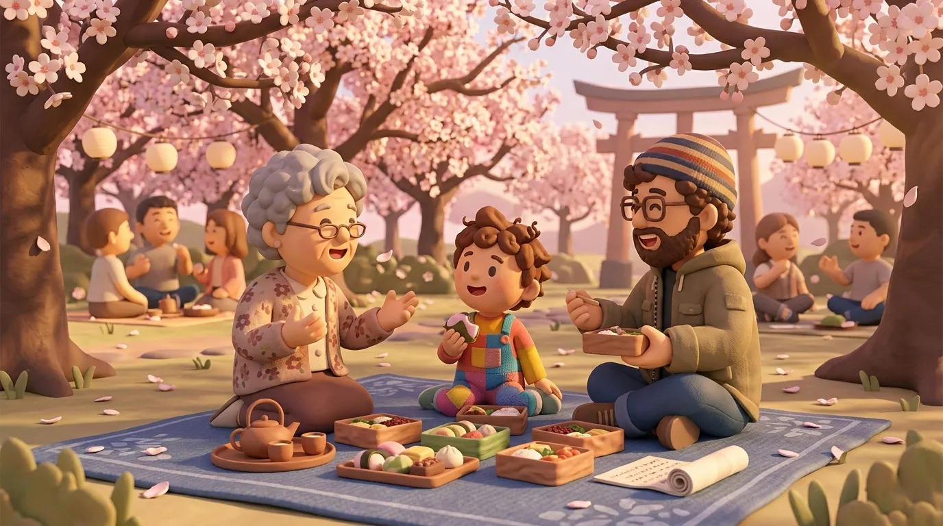 花見で広がる会話