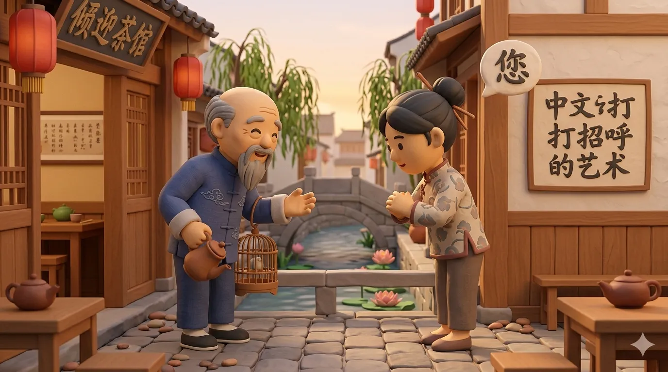 中文打招呼的艺术