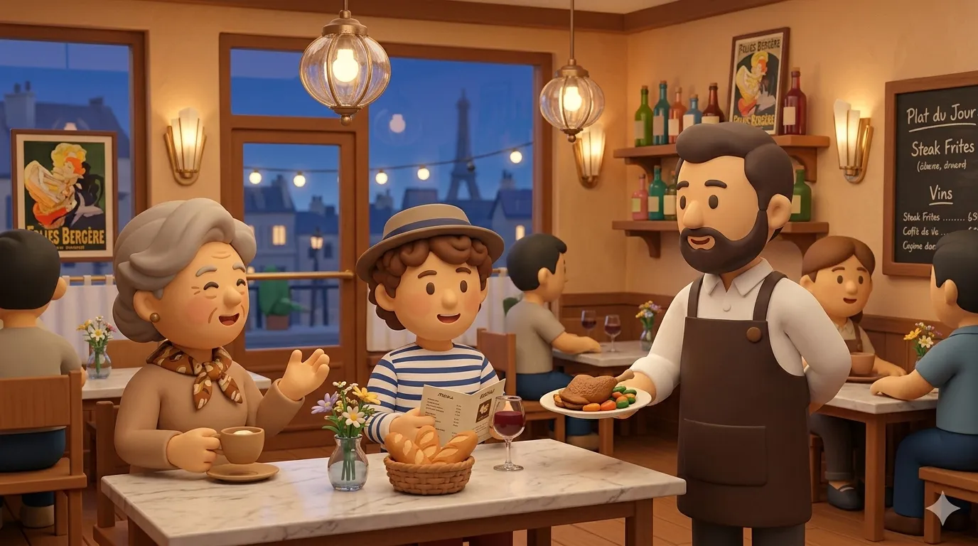 Parisian bistrot revival