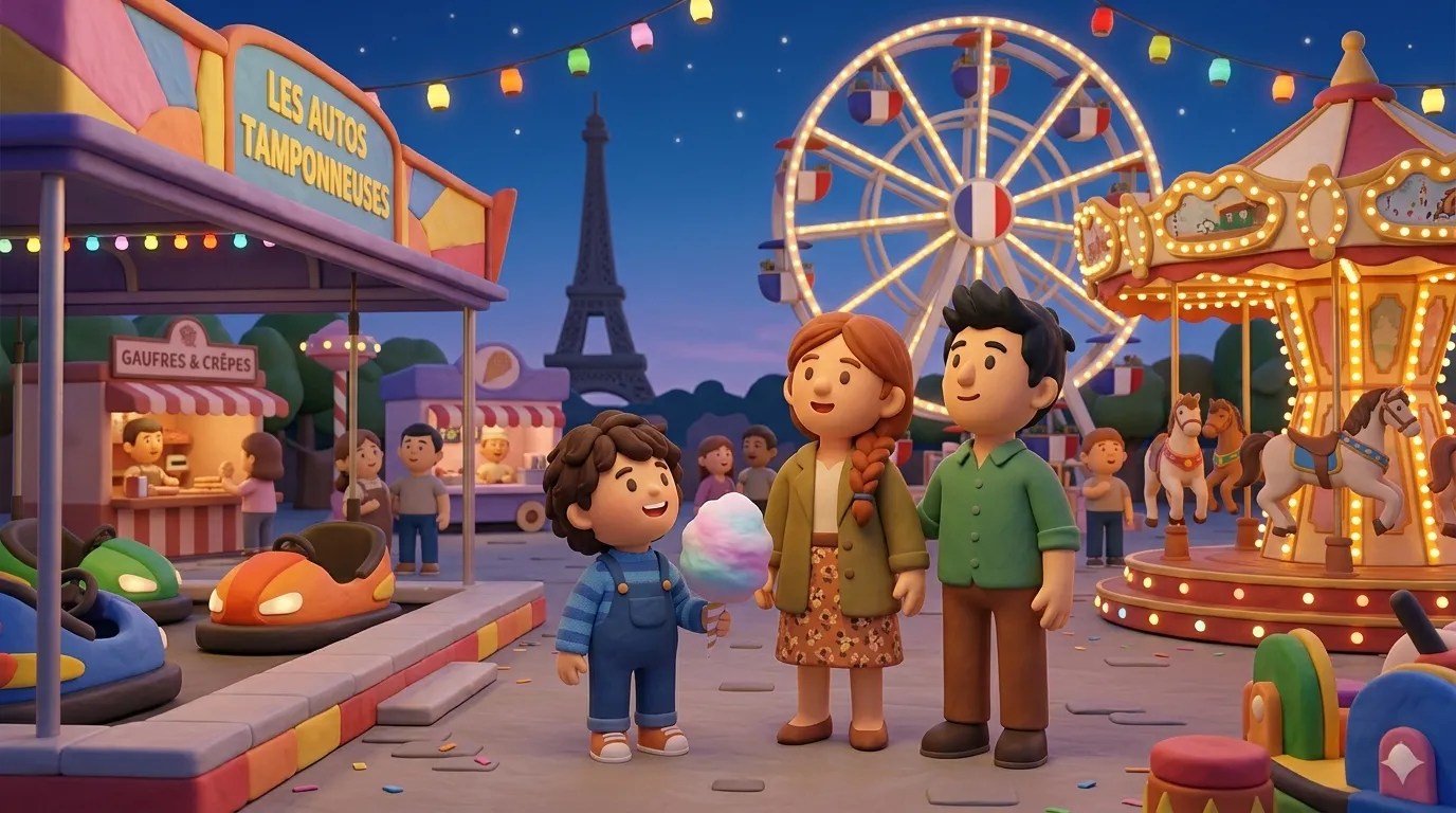 Foire du Trône spring funfair Paris