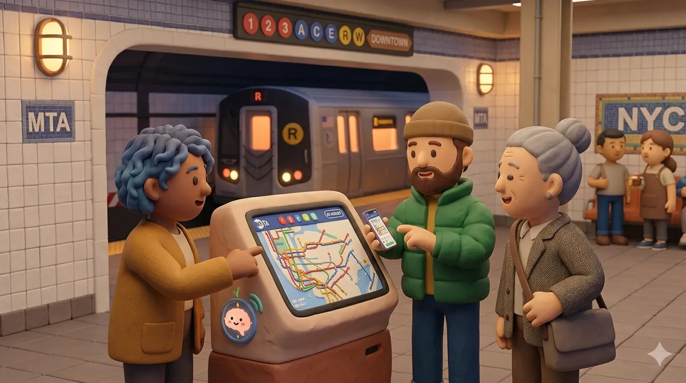 MTA AI transit app