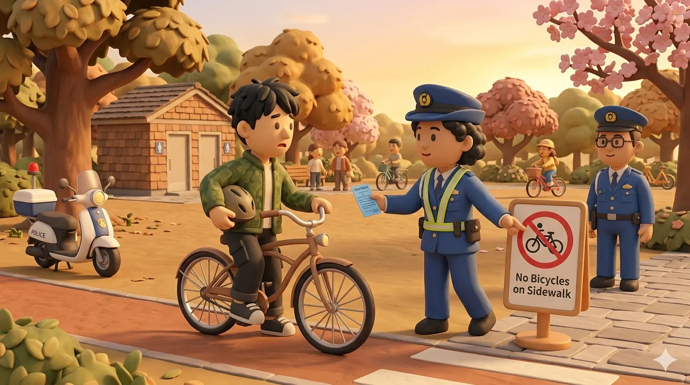 自転車の青切符制度スタート