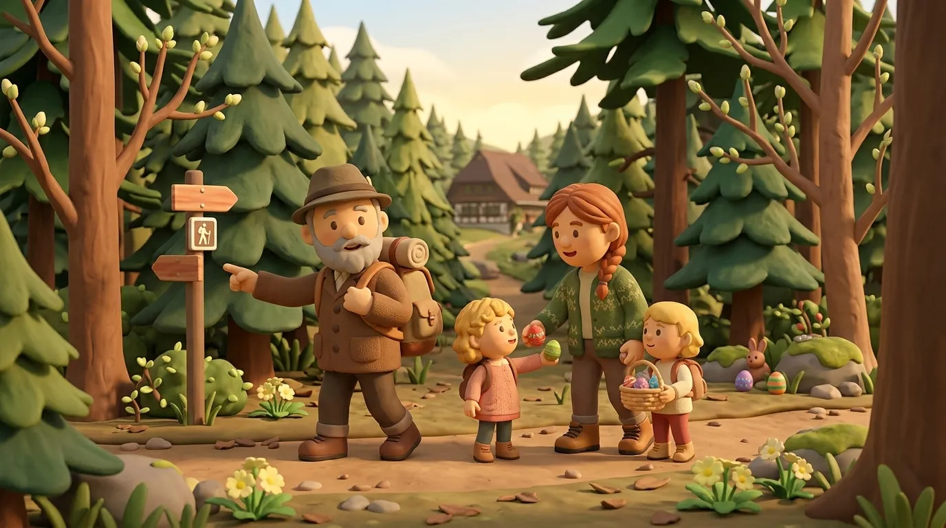 Osterausflug im Schwarzwald — Wandern an Karfreitag