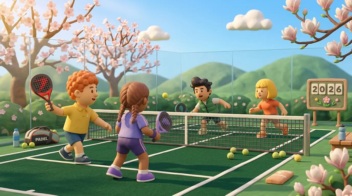 Padel tennis spring 2026