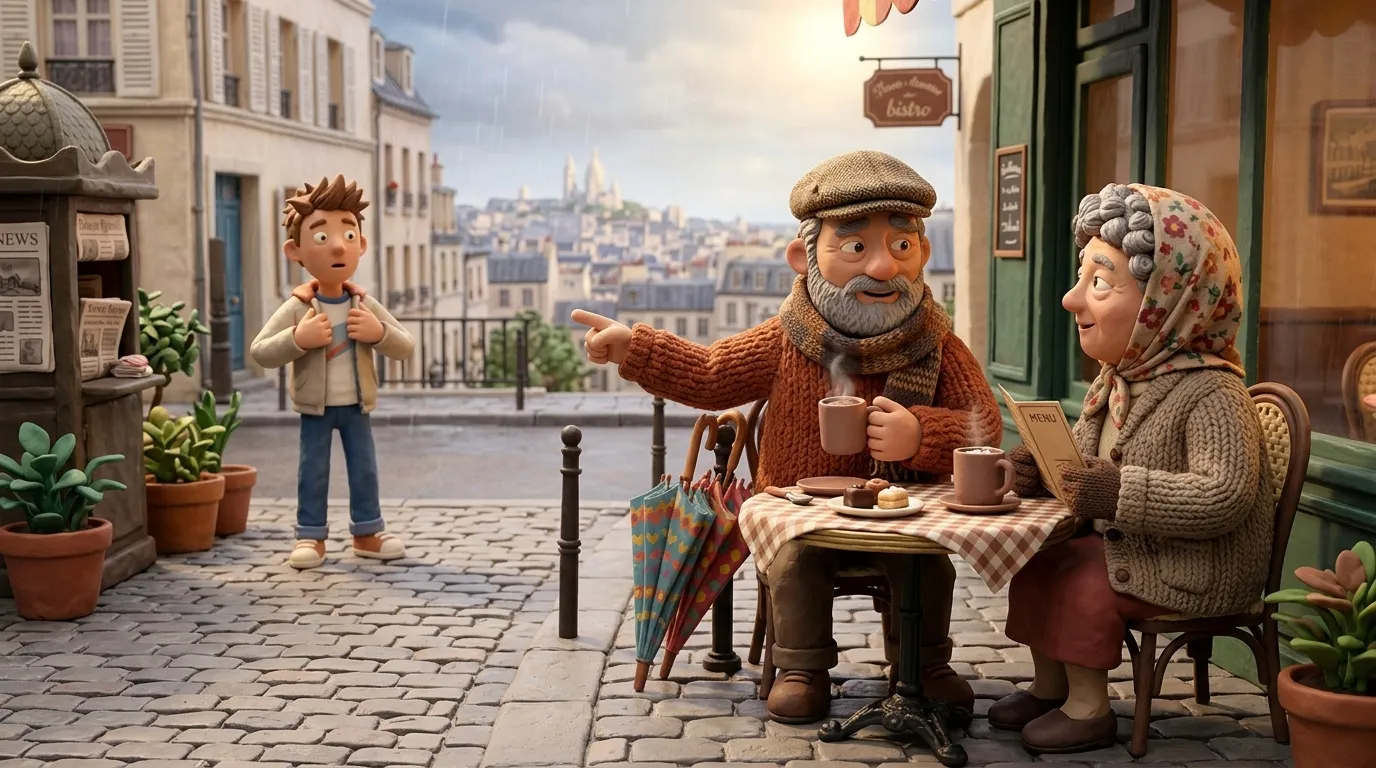 French April weather proverb — Ne te découvre pas d'un fil