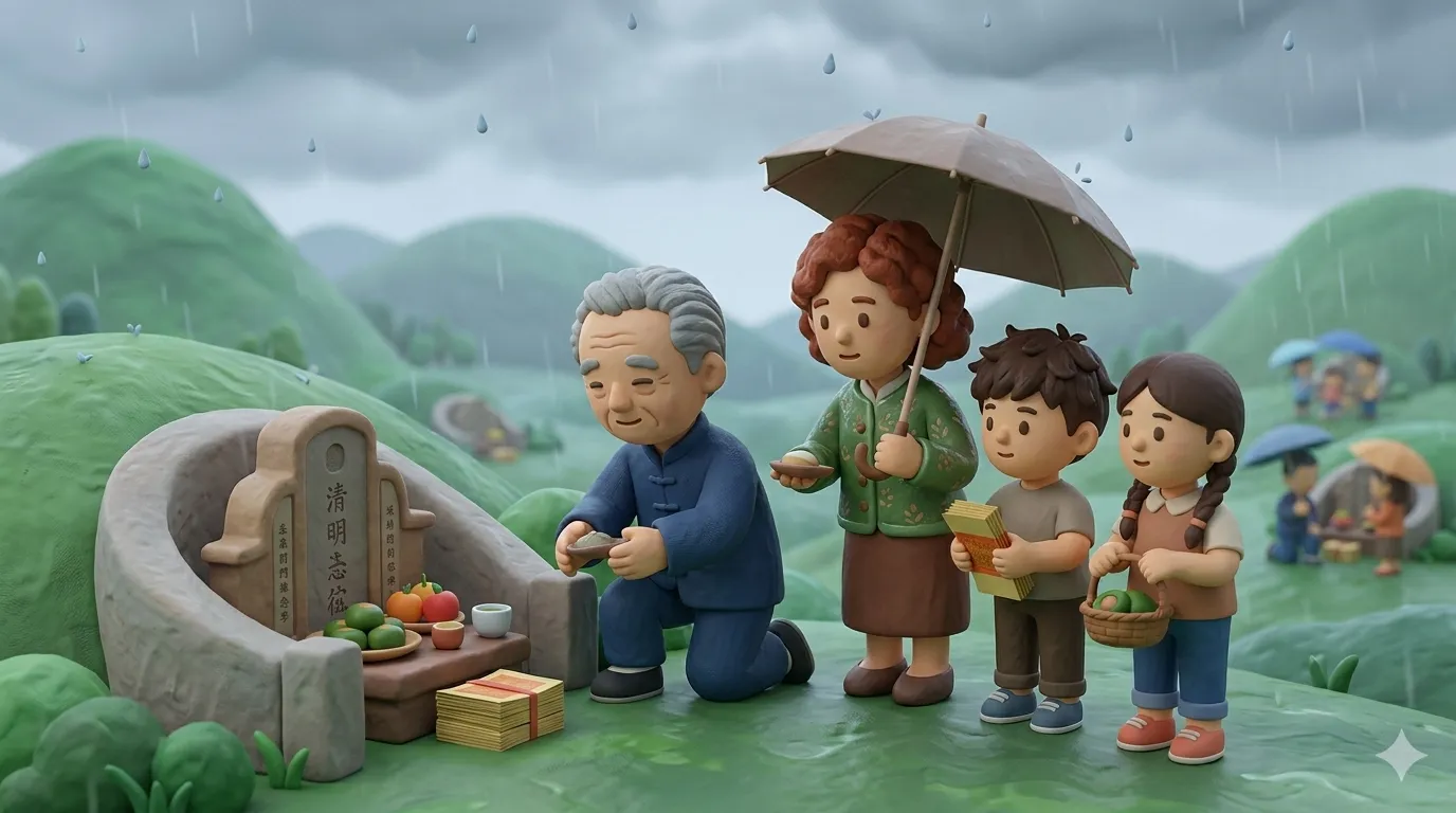 Qingming Festival poetry — Tang dynasty rain and remembrance