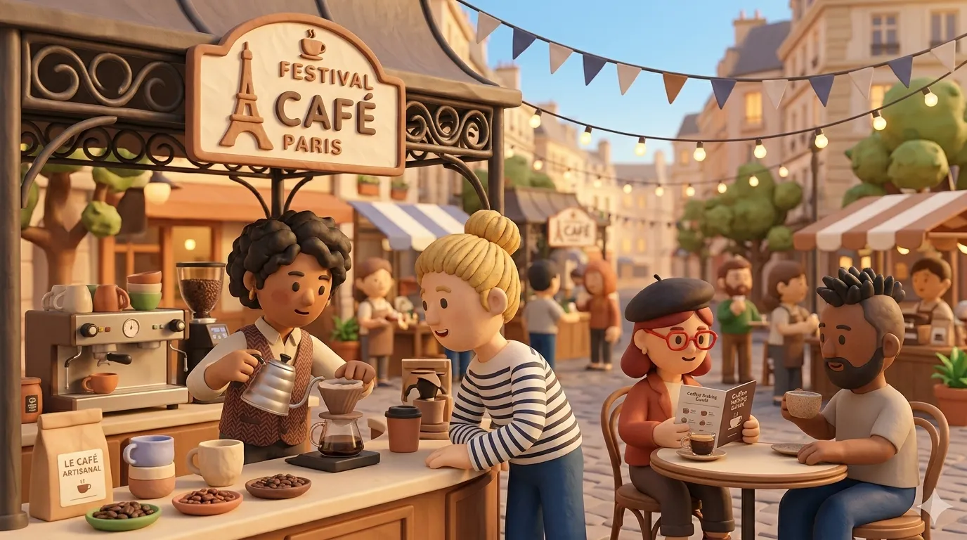 Paris Café Festival and specialty coffee culture in France