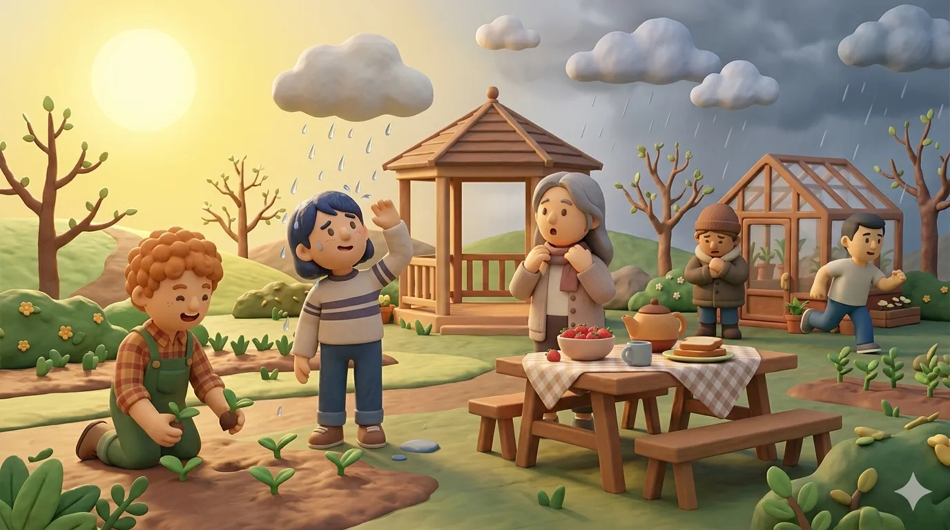 April, April, der macht was er will — deutsches Sprichwort