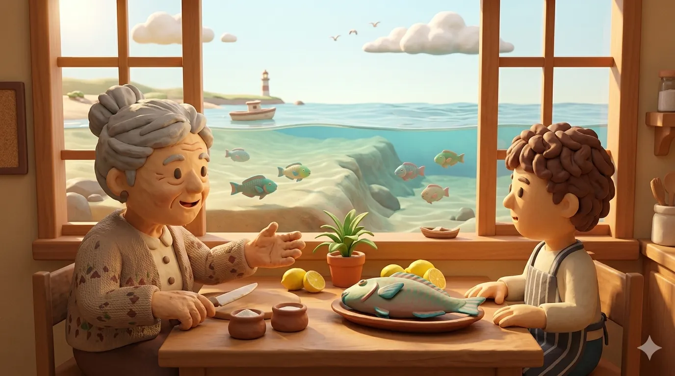 Por abril viene la vieja al veril — refrán canario de temporada