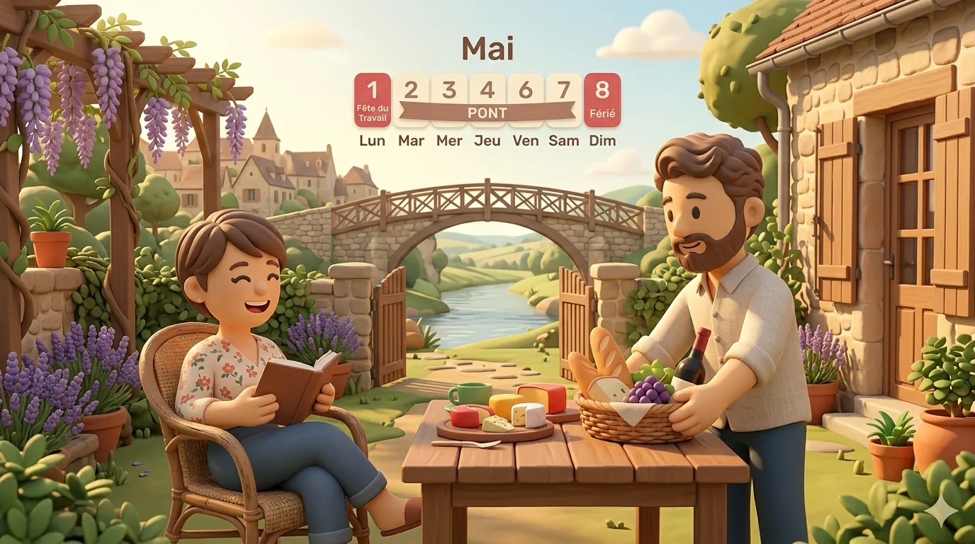 Faire le pont — the French art of the long weekend