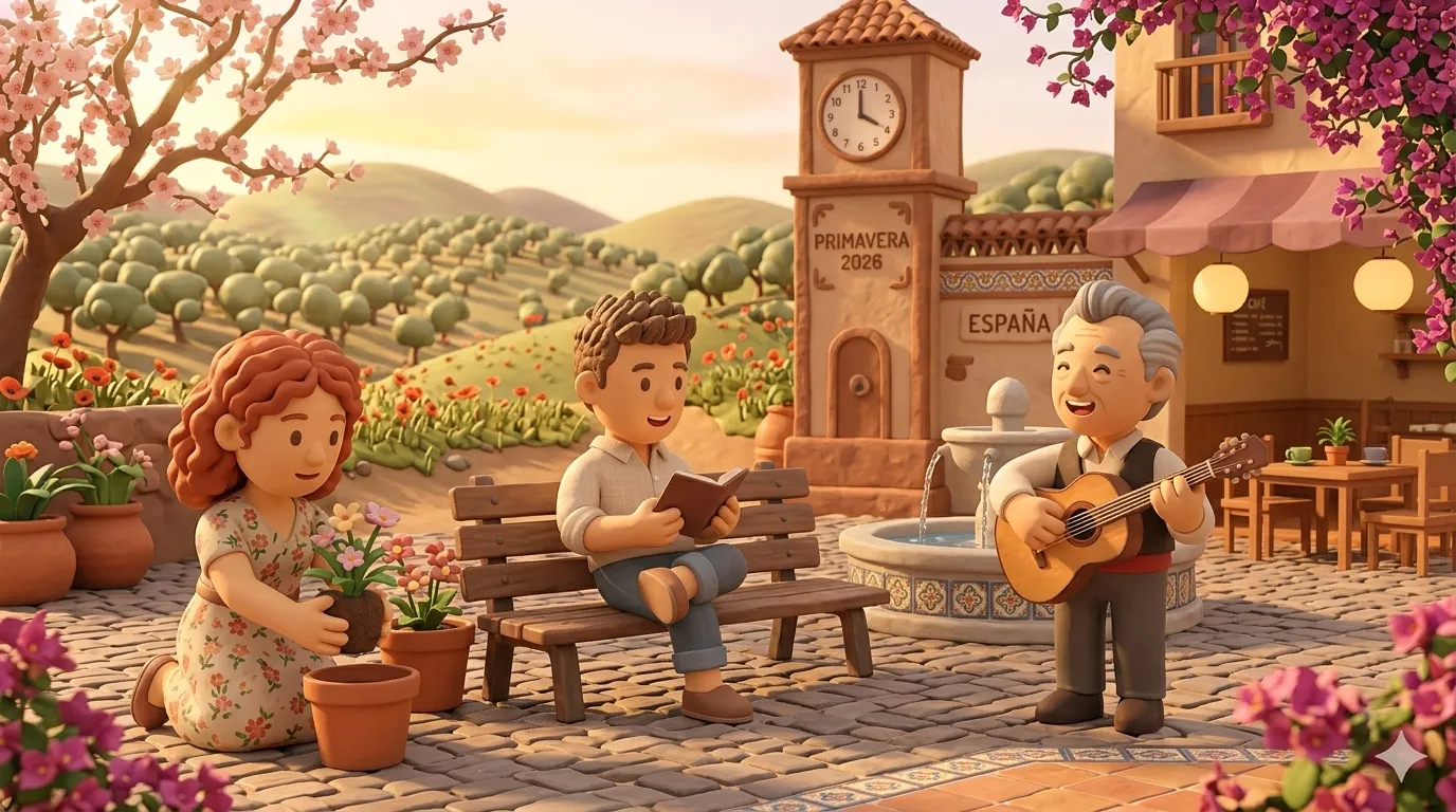 Spain's warmer-than-usual spring 2026