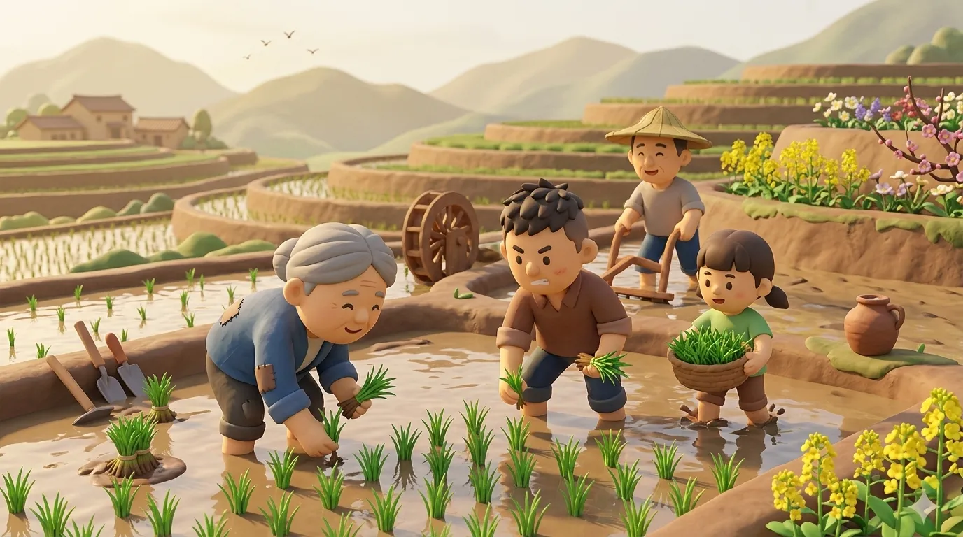 China's spring planting season 2026