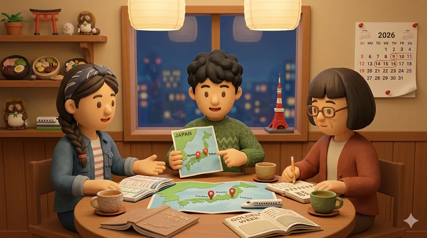 Planning for Golden Week travel in Japan 2026