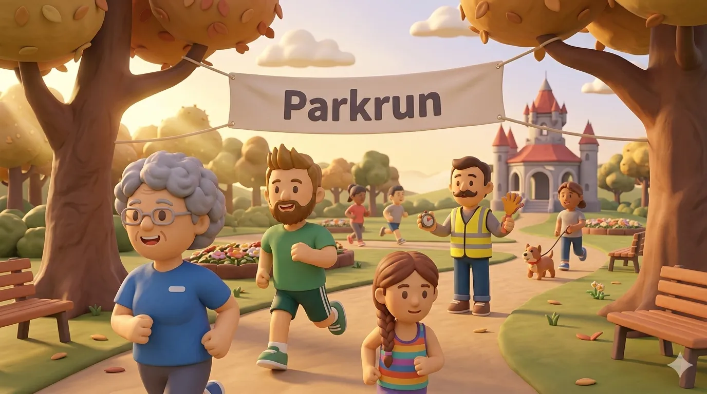 Parkrun outdoor running events trending in Germany for weekend leisure