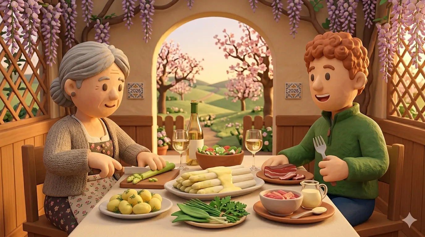 Spring seasonal eating in Germany 2026